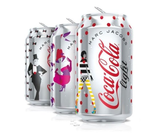 Ambalaj aniversar perntru Diet Coke semnat Marc Jacobs postat de Exonia Holding