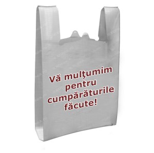 Sacosa maieu personalizata standard cu Va multumim pentru cumparaturi copy
