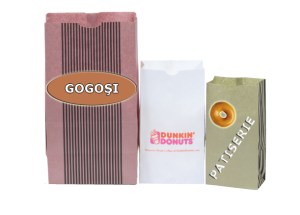 Pungi de hartie pentru gogosi si covrigi de la Fabrica De Ambalaje Exonia