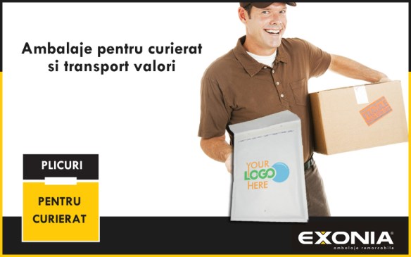 Plicuri si saci pentru curierat de la Fabrica De Ambalaje Exonia
