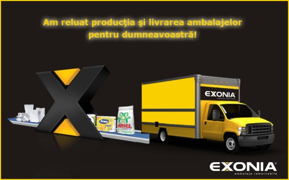 Fabrica De Ambalaje Exonia reincepe productia si livrarea!