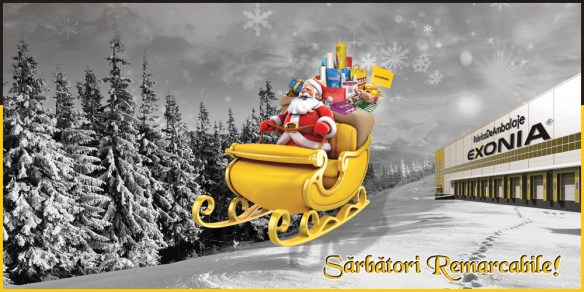 Fabrica De Ambalaje Exonia Holding va ureaza Sarbatori Fericite si La Multi Ani!