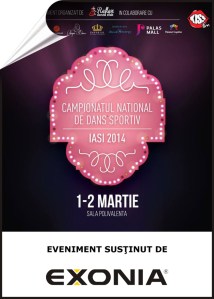 Fabrica De Ambalaje Exonia sustine Campionatul National De Dans Sportiv 2014