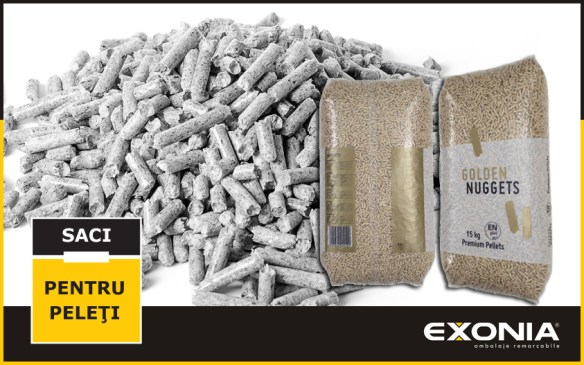 Saci plastic LDPE pentru ambalat peleti de la Fabrica De Ambalaj