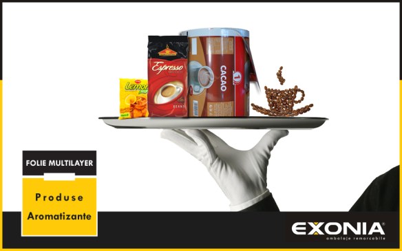 Folie multistrat ambalare produse aromatizante: cafea/ceai de la