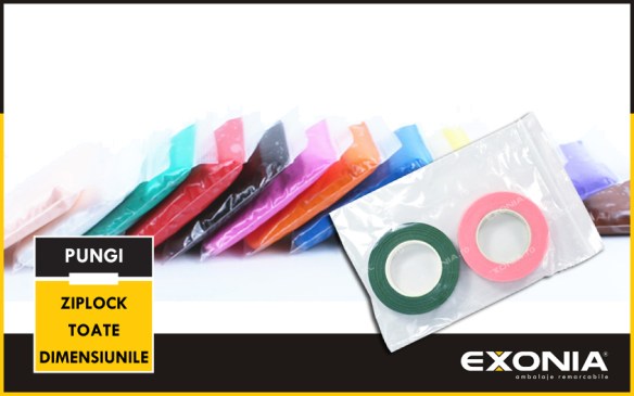 Pungi ZIPLOCK diferite dimeniuni