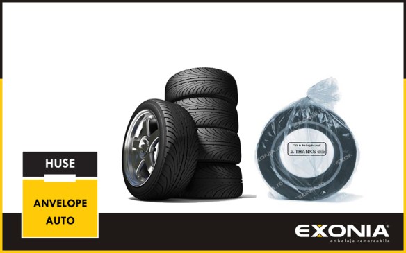 Huse polietilena LDPE pentru ambalare si depozitare anvelope