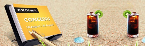 Banner Concediu Vara Exonia 2015